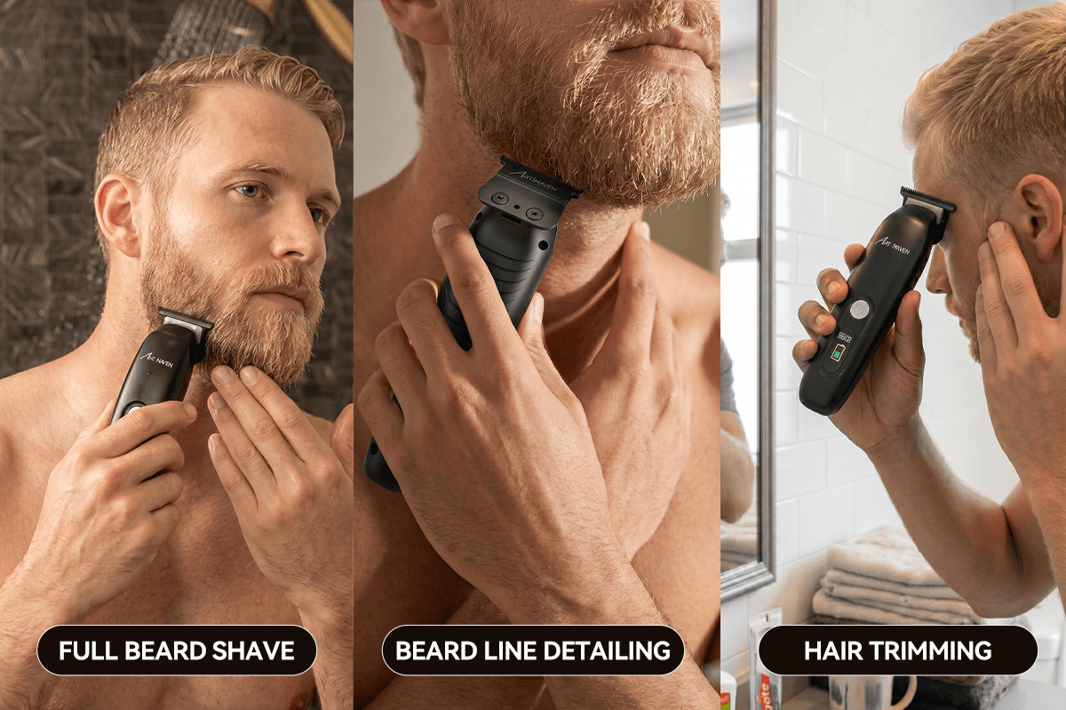 Artimaven Men's Beard Grooming Trimmer